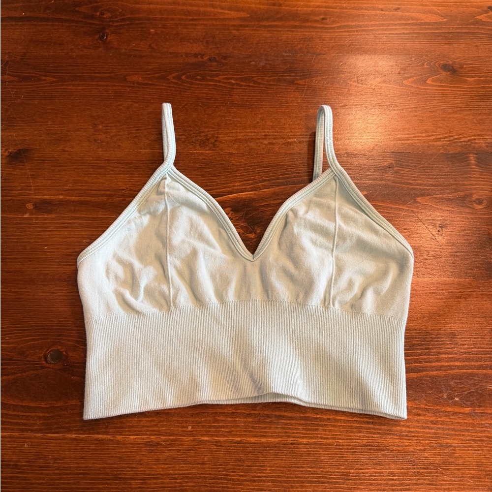 Alo Delight Bralette light blue